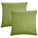 Federa per cuscino 0077144 II (2) Jersey di cotone - Verde
