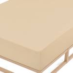 Bevertien hoeslaken 0002744 katoen - Beige - 140-160x200cm