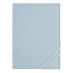 Drap-housse en flanelle 0002744 Coton - Bleu clair - 140 - 160 x 200 cm