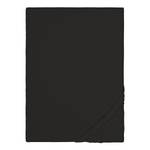 Drap-housse en flanelle 0002744 Coton - Noir - 180-200 x 200 cm