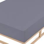 Lenzuolo con gli angoli 0002744 Cotone - ArgentoGrigio - 180-200 x 200 cm