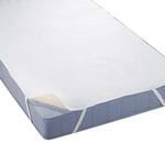 Protège-matelas en molleton 0809600 Coton / Pellicule de polyuréthane/polypropylène - Blanc - 180 x 200 cm