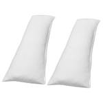 Taies d’oreiller 0077144 I (lot de 2) Jersey de coton - Blanc