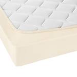 Drap-housse pour surmatelas 0077641 Coton / Élasthanne - Champagne - 90-100 x 200-220 cm