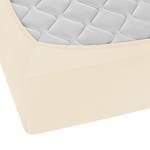 Boxspring-Spannbettuch 0077640 Baumwolle / Elasthan - Champagner - 140-160 x 200-220 cm