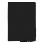 Drap housse pour lit boxspring 0077640 Coton / Élasthanne - Noir - 140 - 160 x 200-220 cm