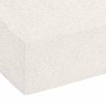 Drap-housse 0841380 Flanelle de coton - Gris clair - 90-100 x 200 cm