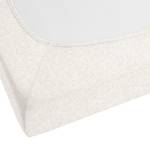 Drap-housse 0841380 Flanelle de coton - Gris clair - 90-100 x 200 cm