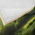 Plaid Scenic Sommer Polyester - Grün - 125 x 175 cm