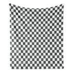 Plaid Tartan II Polyester - Gris / Blanc - 175 x 230 cm