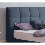 Boxspringbett Arano Chenille GCP: 106 denim - 180 x 200cm - H2