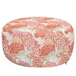 Pouf Unterwasser Polyester - Dunkle Koralle / Orange