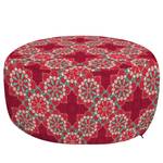 Pouf Mandala II Polyester - Rosa / Peach