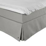 Boxspring Cushion Box Stof TBO: 29 moody grey - 180 x 200cm - Tweepersoonsmatras H2/H3