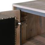 Buffet Lumby Manguier massif - Manguier clair / Gris