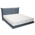 Boxspring Soho Pillow geweven stof - Stof TBO: 616 soft emerald - 140 x 200cm - H3 medium - Effen/monochroom