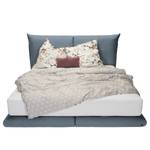 Boxspring Soho Pillow geweven stof - Stof TBO: 616 soft emerald - 140 x 200cm - H3 medium - Effen/monochroom