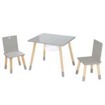 Table et chaises Roba Basic Gris - Matière plastique - En partie en bois massif