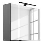 Armoire de toilette BOOYA Avec éclairage - Graphite - Largeur : 80 cm