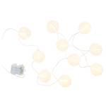 Guirlande lumineuse OPEN AIR Nylon - 10 ampoules - Blanc