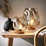 Tischleuchte LIGHT ART Farbglas / Kork - 1-flammig - Höhe: 20 cm