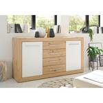 Comò Tholen Beige - Bianco - Materiale a base lignea - 168 x 89 x 46 cm