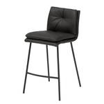 Tabourets de bar myDERBY Acier / Polyester - Anthracite / Noir