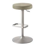 Bar- und Tresenhocker myDIVO Stahl / Polyester - Taupe