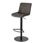 Tabouret de bar myPABLO III Acier / Tissu - Limon