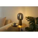 Tafellamp Mystical Gleam transparant glas / rubberboomhout - 1 lichtbron