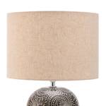 Lampe Shiny Dreamer Tissu mélangé / Céramique - 1 ampoule