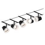 LED-plafondlamp Cone III aluminium - 5 lichtbronnen