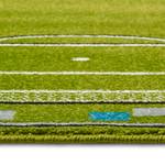 Kinderläufer Soccer Pitch Polypropylen-Heatset - Grün / Weiß