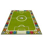 Kinder-vloerkleed Football Stadium polypropeen-heatset - groen - 120 x 170 cm