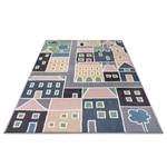 Kinderteppich Lovely City Polypropylen-Heatset - Mehrfarbig - 120 x 170 cm