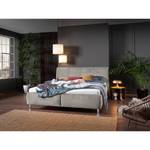 Gestoffeerd bed Karla Stof TCM: 39 stone grey - 160 x 200cm - H2 zacht