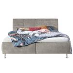 Gestoffeerd bed Karla Stof TCM: 39 stone grey - 200 x 200cm - Tweepersoonsmatras H2/H3