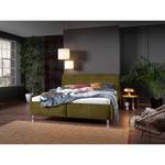 Gestoffeerd bed Karla Stof TCM: 333 green - 200 x 200cm - Tweepersoonsmatras H2/H3