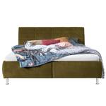 Gestoffeerd bed Karla Stof TCM: 333 green - 200 x 200cm - Tweepersoonsmatras H2/H3