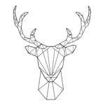 Tableau d'affichage Linea Deer Fer - Noir