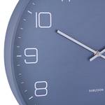 Horloge murale Lofty Fer - Bleu foncé