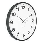 Horloge murale New Classic Fer / Bois - Blanc