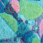 Kurzflorteppich Keitum 006 II Polyester / Baumwolle - Mehrfarbig - Durchmesser: 100 cm