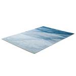 Kurzflorteppich Keitum 007 I Polyester / Baumwolle - Blau - 80 x 150 cm