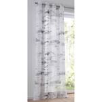 Gordijn Claude polyester - wit/grijs - 135 x 145 cm