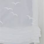 Store bateau Seabird Polyester - Blanc - 45 x 130 cm