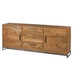 Dressoir Woodson Acaciahouten Lichtbruin - Breedte: 200 cm