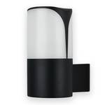 Buitenwandlamp Skipto polyacryl/gegoten aluminium - 1 lichtbron - Zwart