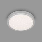 LED-Außendeckenleuchte Runa Polyethylen / Stahl - 1-flammig - Silber