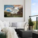 Der Schwan bedrohte Outdoor-Poster